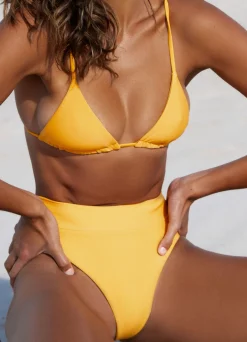 Ark Swimwear High Waist Cheekys|High Waist Cheekys Yellow